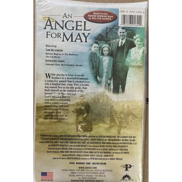 An Angel For May NOS VHS Tape Made in USA New Sealed 2002 - Picture 2 of 2